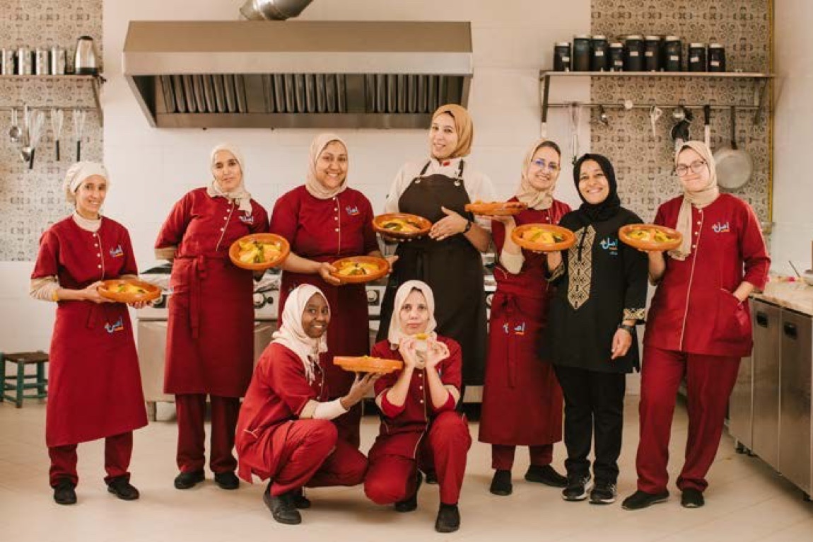 The team at Amal Targa Center