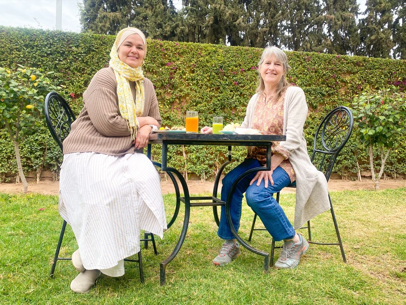 Sharing a market-led meal together