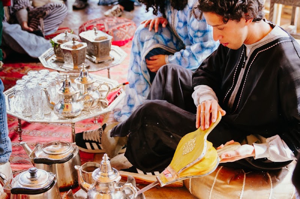 An Amal Targa cooking class